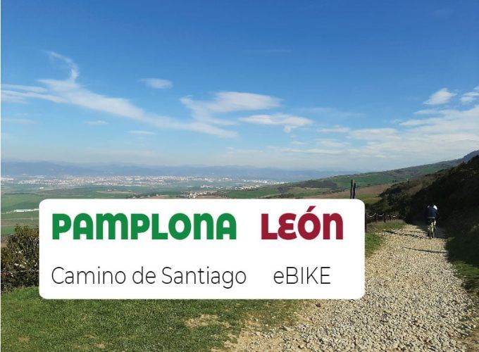 9 Días. Camino Santiago. Bici Eléctrica. Pamplona-León