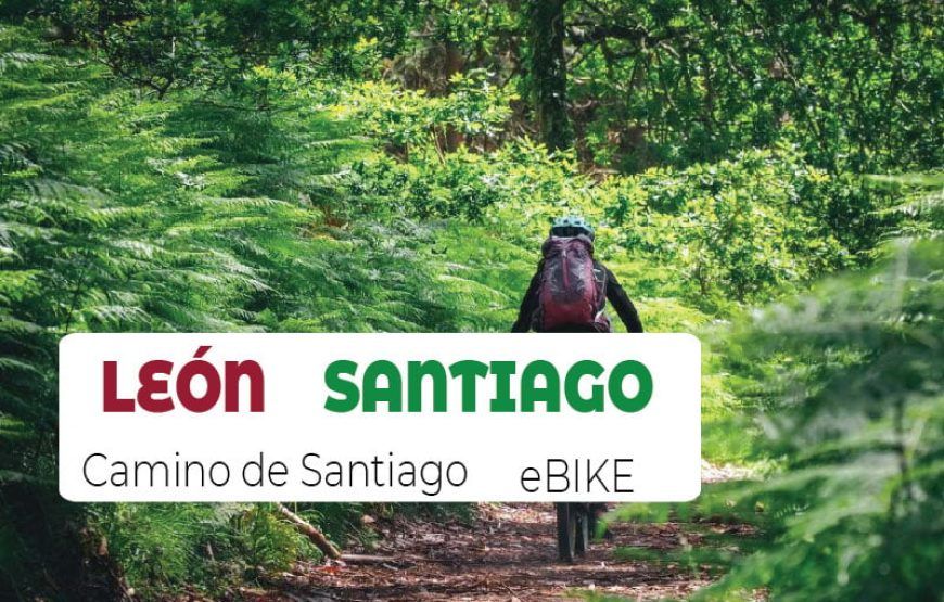 CAMINO DE SANTIAGO BY EBIKE. 8 DAYS. LEÓN – SANTIAGO
