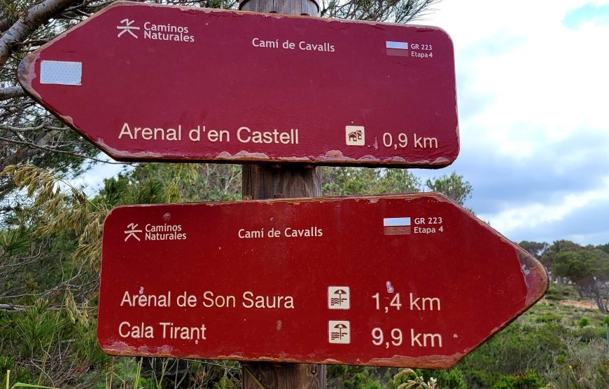 8-daagse wandelen Menorca Cami de Cavalls Noord