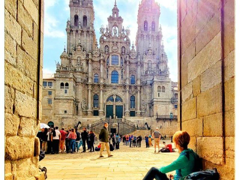 Laatste 100 Kilometer Santiago De Compostela - Waw.travel