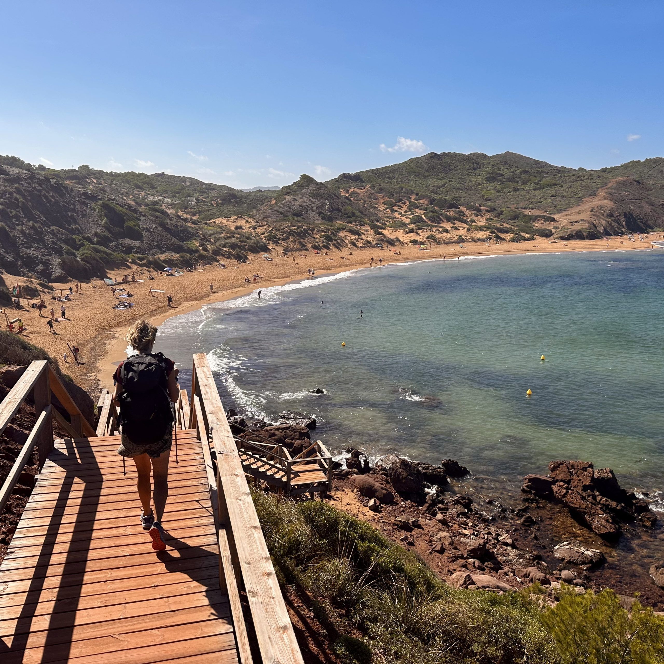 Day 6: Cala en Porter -  Binibéquer 13,4 km